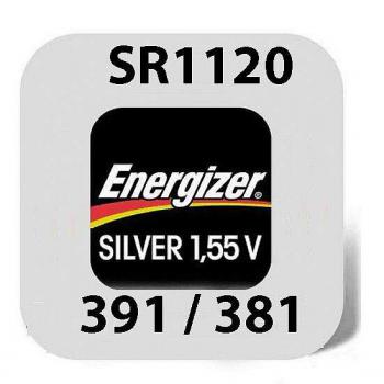 Energizer Uhrenbatterie 381 AgO 1,55V - SR1120W 10-er Pack